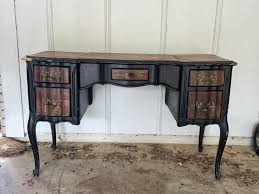 Help please! I purchased this beat up piece to redecorate for my little granddaughter. Of course, she loves PINK. I'm thinking a dusty pink combined with grey. Ideas? Do you use an