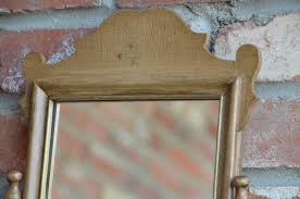 Vintage Wood Table Mirror - Small Vanity Mirror - Etsy