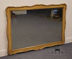 HIGH END Country French Provincial 56" Dresser / Wall Mirror ...