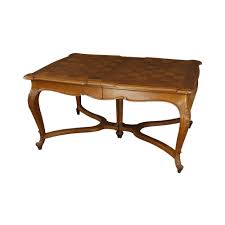 Table Louis XV Rococo French Vintage 1930 Oak Wood Parquet Top Cabriole Legs - Etsy