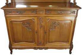 Buffet Louis XV Rococo Antique French 1900 Server Oak Glass 5-Door 2-Drawer | eBay