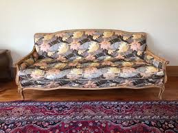 French Mid Century Carved Sofa Set Matching Bergere by Wilson Jump For Sale at 1stDibs | french provincial sofa set, vintage french provincial sofa