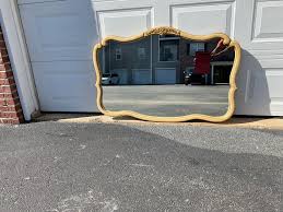 Exquisite Vintage French Provincial Wall Mirror in Cream ...