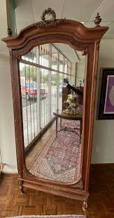 1880's Antique French Wardrobe w/ Gold Leaf Accents | eBay