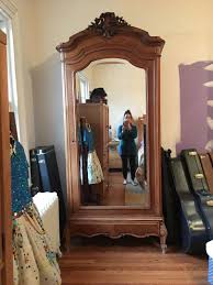 Antique French Style Louise XV Single-door Armoire Wardrobe ...