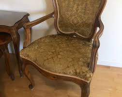 Vintage French Accent Arm Chair - Etsy