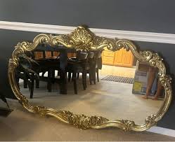 Huge Vintage Syroco Ornate Gold Mirror – 5ft x 3ft Statement ...