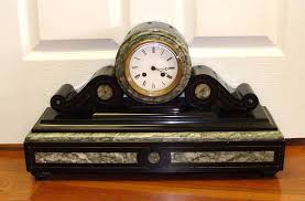 Onyx Mantle Clock - Etsy