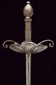 Sold at Auction: A rare duelling sword