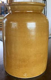 Vintage Brown Ceramic Pot | eBay