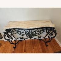 Marble Console Table - AptDeco