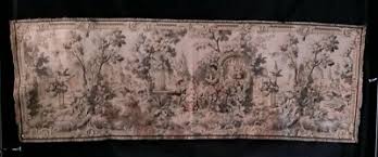 Vintage French Tapestry Courting Scene W Lute Player ...