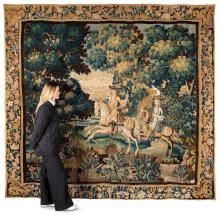 Sold at Auction: Verdure" tapestry. Aubusson, late 17th - early ...