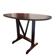 Vintage Folding Wine Table – Oval Mahogany Side Table – French V-frame – Ca. 1970s – 1m Length - Etsy New Zealand