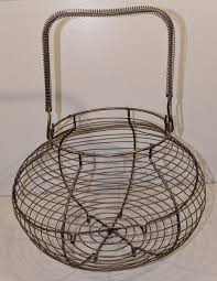 Wire Egg Basket, Egg Storage, Egg Carrier | Vintage Wire ...