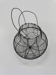 Vintage Metal Wire French Style Egg Gathering Basket – The ...