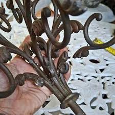 Antique Brass Piano Candle Holders Lights Sconces Old ...