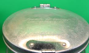 Vintage Fresh-O-Lator Aluminum Coffee Canister Food Storage Jar with Hinged Lid | eBay