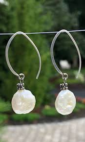 FRESHWATER "COIN PEARL", ASSORTED COLORS, STERLING SILVER ...