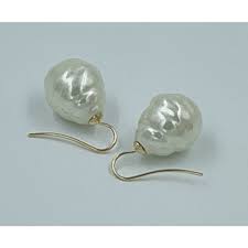 Pearl baroque earrings Online Wholesale | Orderchamp