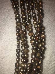 Silpada Copper Pearl .925 Sterling Silver 8 Strand Necklace ...