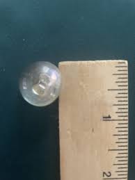 Lot Of 7 Vintage Clear Round Buttons | eBay