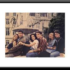 Friends cast signed photo | EstateSales.org