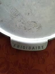 Frigidaire ANTIQUE Refrigerator Aluminum 12” SEMI ROUND DRIP Tray | eBay