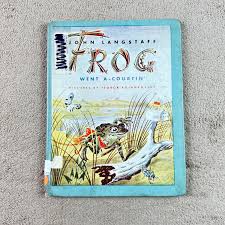 Frog Went A-courtin by John Langstaff, 1955 Children's Picture Book, Ex Library Book, Hardcover - Etsy