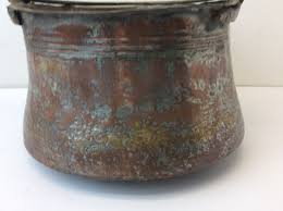 Antique Old Copper & Brass Handle No 10 Old Damaged ...