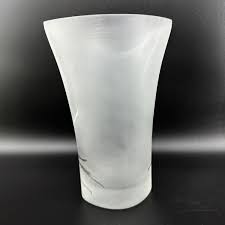 Large Nobile Rhapsody Frosted Glass Vase – Hand-blown Polish ...