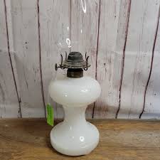Antique Milk Glass Lamp (RHA)