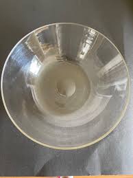 VINTAGE ORREFORS Crystal Round GLASS BOWL Signed 10.5" | eBay