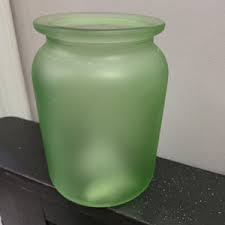 Green Glass Vase – City Boy Country Life