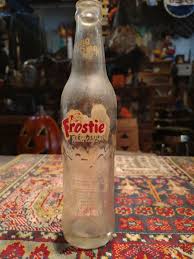 Vintage ACL Glass Bottle King Size Frostie Root Beer East ...