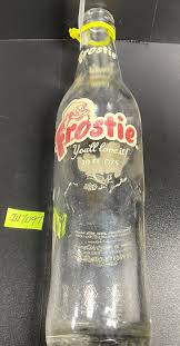 Vintage Frostie Root Beer Glass ACL Bottle LG 68 Camden New ...