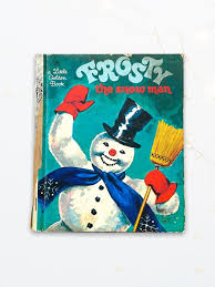 Vintage 1989 Frosty the Snowman Little Golden Book, Little ...