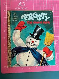 Little Golden Book FROSTY THE SNOWMAN Christmas Classic 1972 ...