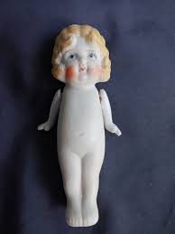 Vintage 6" Frozen Charlotte Porcelain Bisque Kewpie Doll Japan - Etsy Canada