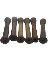 Wood FRAME Bobbin LARGE Framing Club Style Industrial Aged Wooden, Lot of 6: - Etsy