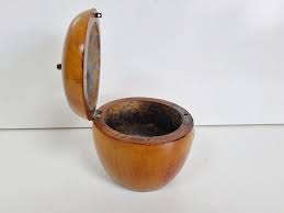 Fabulous Vintage Apple Tea Caddy - Etsy