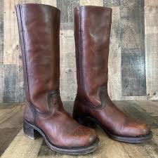 Montana Black Ostrich Leg Western Cowboy Boots Mens... | Depop