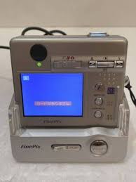 Fujifilm FinePix F450 silver compact digital camera English language Working | eBay