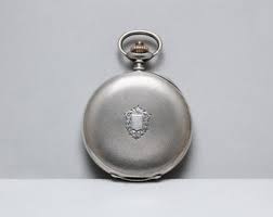 Reloj cronógrafo de bolsillo Longines de cara abierta - Etsy ...