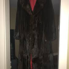 Jackets & Coats | Full Length Black Mink Coat | Poshmark
