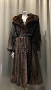 Vintage Dark Brown Mink Fur Jacket Coat - Etsy