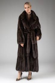 Letitia | Luxury Real Russian XDark Sable Full Length Fur ...