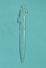 Vintage 1950s Fuller Brush Salesman Letter Opener Clear ...