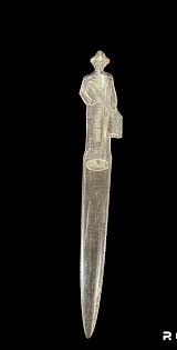 Vintage Letter Opener Fuller Brush Plastic Man Clear USA ...