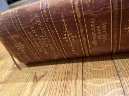 1895 Antique, Leather, Funk & Wagnalls Company, Standard Dictionary in ONE BOOK | eBay